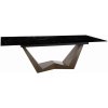 Jedálenský stôl BONUCCI CERAMIC ČIERNA NERO GRECO/ORECH (200-250)X98