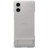 Sony Xperia 5 V Stand Cover XQZCBDEH.ROW sivé
