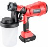 EXTOL PREMIUM Striekacia AKU pištoľ na striekanie farieb, Share20V, 1x 2Ah Li-ion, 2,4A nabíjačka, 700ml/min 8891862