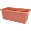 Elho Green Basics Hrantík Garden XXL, plast, terakota, 60 x29 x27 cm