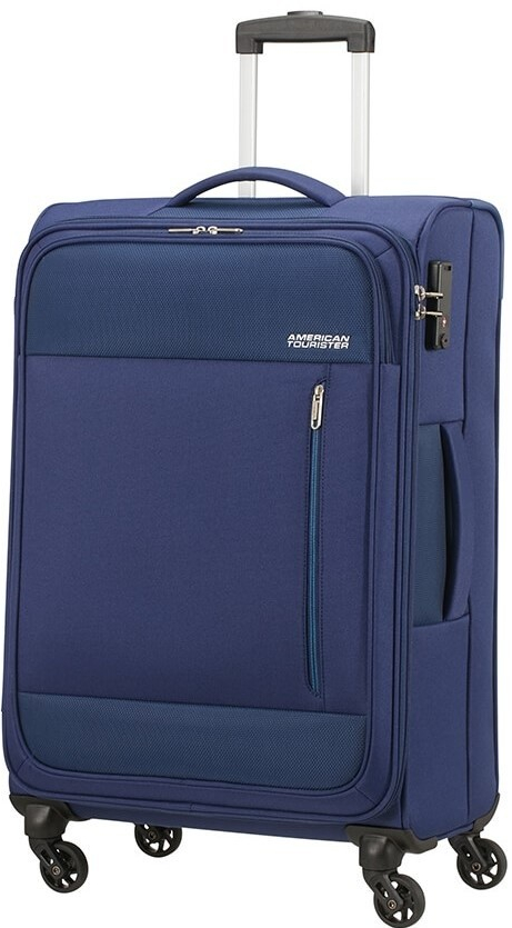 American Tourister Heat Wave 4w modrá 65 l