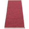 Pappelina Koberec MONO Blush/Dark Red – tmavočervený, veľkosť koberca 60 x 150 cm