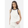 TRIČKO LA MARTINA WOMAN TANK TOP RIB 1X1 WO LYCR OFF WHITE