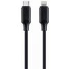 Gembird CC-USB2-CM8PM-1.5M Lightning, 1,5m, černý