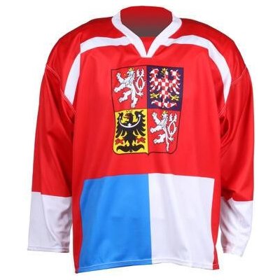Merco hokejový dres ČR Nagano 1998 replika červená - bez potisku - M