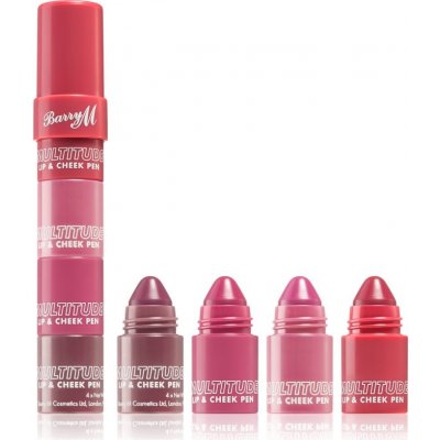 Barry M Multitude Lip and Cheek Pen rúž na pery a líca odtieň Sweet Darling 3,8 g