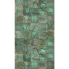 Vliesový panel 393141 The Wall 2 Lístie, So vzhľadom dlažby 159 x 280 cm