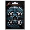 odznaky METALLICA - Wherever I MAY ROAM - RAZAMATAZ - BB085