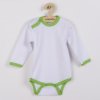 Dojčenské body New Baby so zeleným lemom - 74 (6-9m)