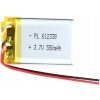 Batéria Akumulátor 550mAh 3.7V Li-Poly PCM