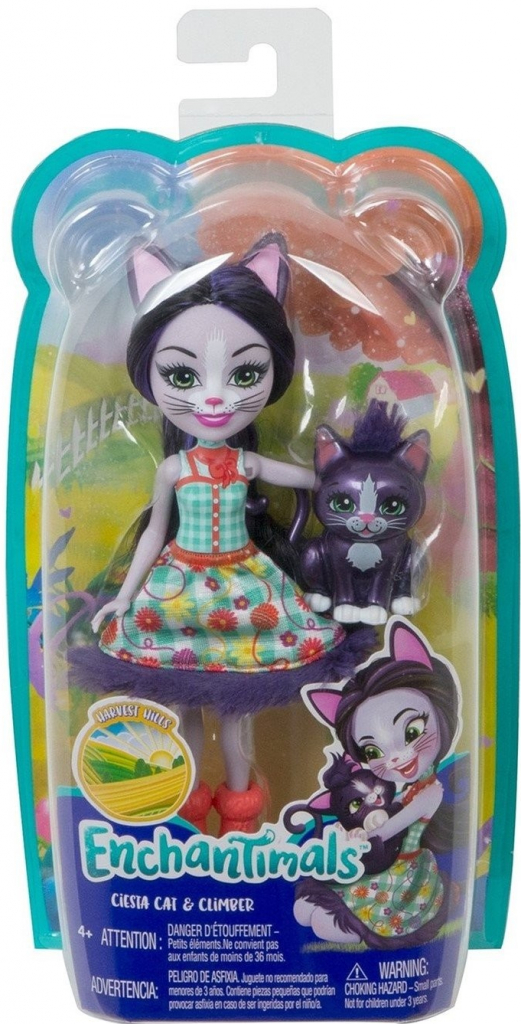 Mattel Enchantimals Ciesta Cat a Climber