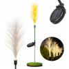 SOLÁRNA ZÁHRADNÁ LAMPA tráva ZAPICHOVACIA 80cm LED DO ZÁHRADY senzor súmraku