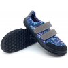 Jonap B18 modrá srdce barefoot tenisky