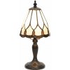 Vitráž 91 tiffany lampa stolová 14*31