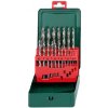 Metabo Sada vrtákov 1-10 mm HSS-G 19-dielna 