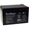 Powery Akumulátor UPS APC RBC4 12Ah 12V VdS - FirstPower Lead-Acid - neoriginálny