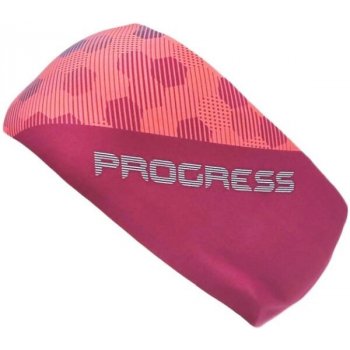 Progress Headband Športová fialová
