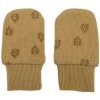 Lodger Rukavičky Mittens Print Rib Honey