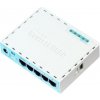 MKR Mikrotik RB750GR3 káblový smerovač Gigabit Ethernet Tyrkysová, Biela