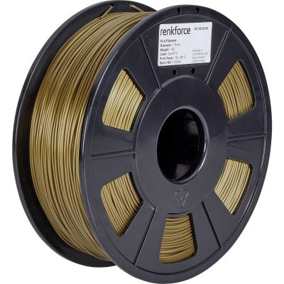 Renkforce RF-4511216 PLA 1.75 mm 1kg zlatá 1 ks