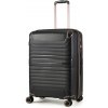 ROCK cestovný kufor Astrid TR-0291/3-M PP – čierna