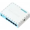 MikroTik RouterBOARD RB750Gr3, hEX router, Qualcomm QCA8337-AL3C-R, 64 MB RAM, 5xGLAN