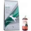 TROVET WRD Weight & Diabetic 12,5kg & LAB V Lososový olej pre psov a mačky 1000ml
