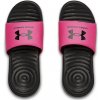 Under Armour G ANSA FIX SL dievčenské šľapky ružová čierna