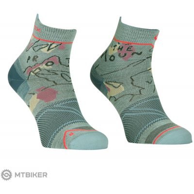 ORTOVOX W's Alpine Light Quarter Socks dámske ponožky, ice waterfall 35-38