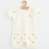 Dojčenský letný overal z organickej bavlny New Baby Olivy - 56 (0-3m)