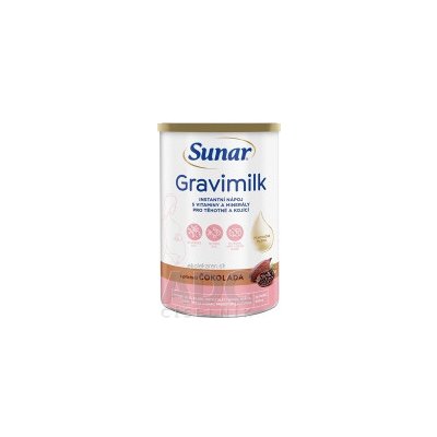 Sunar Gravimilk s príchuťou čokoláda instantný mliečny nápoj 1x450 g