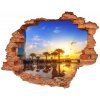 Fototapeta diera na stenu 3D Abu dhabi východ 90x70 cm