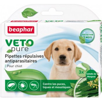 Beaphar Veto pure Bio Spot-on pre šteniatka 3 x 1 ml od 7,8 € - Heureka.sk