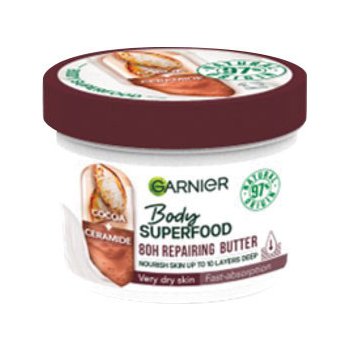 Garnier Body Superfood 48h Repairing Butter Cocoa + Ceramide telové maslo 380 ml