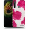 Picasee silikónový čierny obal pre Realme 6i - Pink Moo