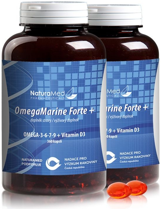 OmegaMarine Forte+ | Nejprodávanější omega-3 v ČR zdarma