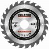 Kreator KRT020408 Pílový kotúč na drevo 160mm, 24T