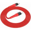 Nabíjací kábel Hoco U64, 1.2m, 3A, Type Lightning Red