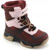 Alpine Pro NERO červená detská zimná obuv s membránou ptx - EU 30