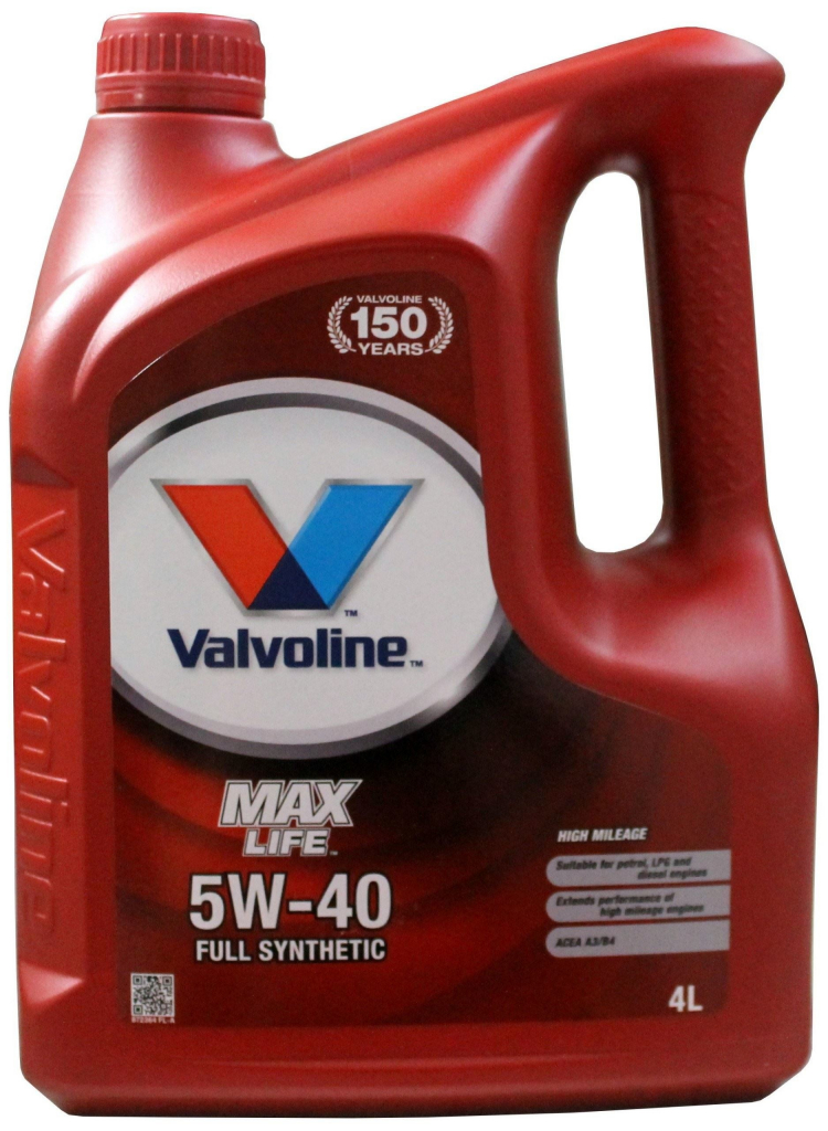 Valvoline MaxLife 5W-40 4 l