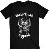 Motorhead - England (Black) (tričko) Small