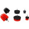 Sixtol SX1208 Sada kartáčů na vrtačku pro čištění auta CAR DETAILING DRILL BRUSH 6, 6ks