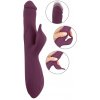 Javida 3 Function Rabbit Vibrator Thrusting, Rotating & Vibrating Purple