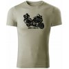 T-ričko BMW K 1600 GTL pánske tričko Farba trička: Svetlá Khaki, Veľkosť: 3XL