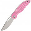 Petrified Fish PFE06 Nightingale Sand blasting 14C28N Pink G10 PFE06PKP