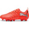 PUMA FUTURE 9 PLAY FG/AG JR KOPAČKY DĚTSKÉ - Červená - veľkosť 33 eur