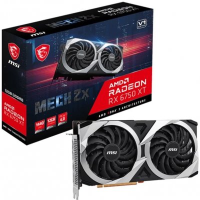 MSI Radeon RX 6750 XT MECH 2X 12G V1