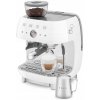 Kolbový kávovar na espresso Smeg EGF03WHEU 1650 W biely