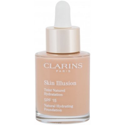 Clarins Skin Illusion Natural Hydrating SPF15 hydratačný make-up s uv filtrom 108.5 Cashew 30 ml