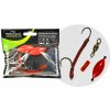 Wizard Monster River Upose Pro Double Monobraid Rig 6/0+8/0 4+4gr Specimen Nadväzec na sumce